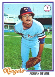 1978 Topps Baseball Cards      092      Adrian Devine